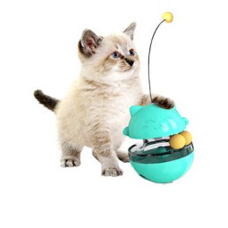 Cat Tumbler Toy Supplier - OEM Food Leaking Interactive Ball