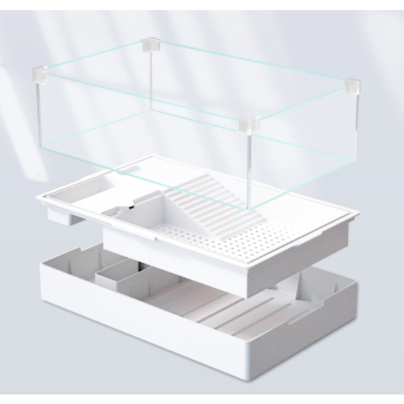 Turtle Breeding Box Factory - Custom Sobo Glass Landscape Tank