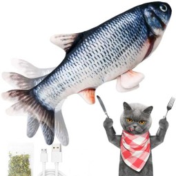 Cat Toy Manufacturer - OEM USB Electric Dancing Fish