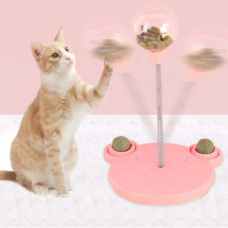 Cat Toy Ball Manufacturer - OEM Swinging Food Leakage Tumbler