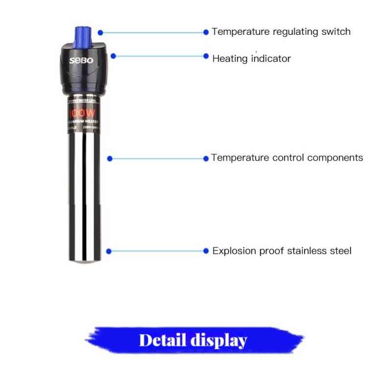 Aquarium Heater Factory - Custom SOBO Stainless Steel Heater