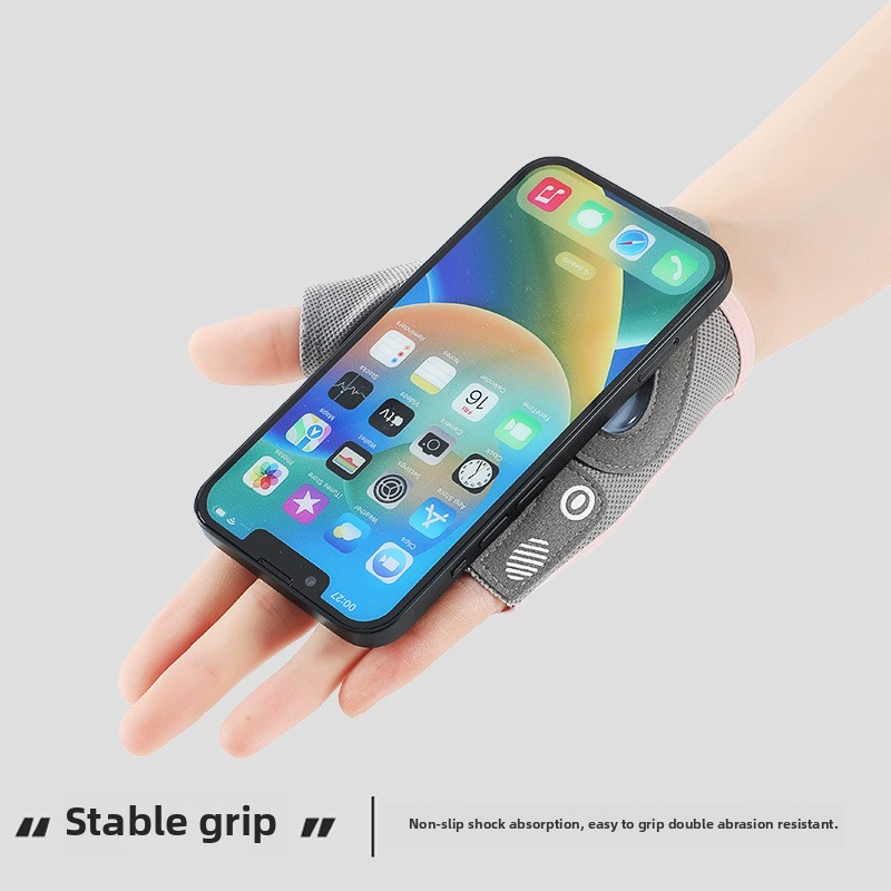 Fitness Gloves Supplier - Women's New Half-Finger Fitness Gloves Non-Slip Shock Absorption Breathable