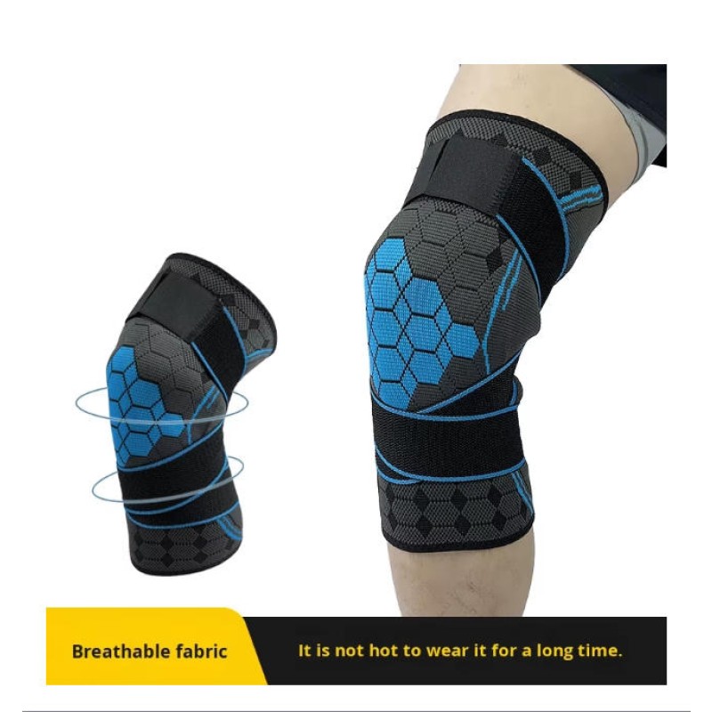Joint Support Supplier - Strap Knee Pads Sports Running Basketball Knee Sleeves Professional Protection