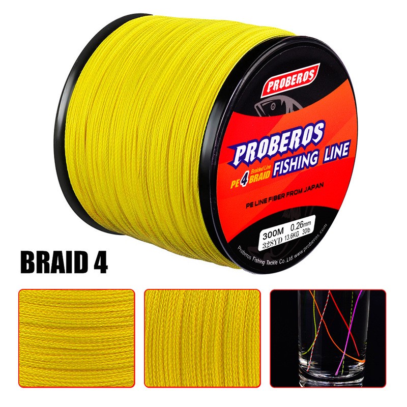 PE Line Supplier - Hercules PE Woven Fishing Line 4 300 Meters Main Line for Rock Sea Fishing