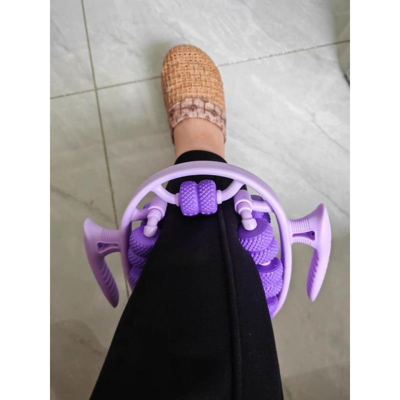 Leg Massager Factory - 26-Wheel Leg Massager Ring-Shaped Leg Roller Calf Muscle Relaxation Beauty