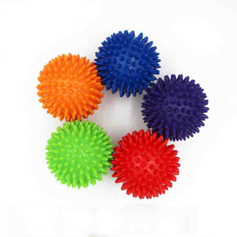 Pilates Ball Manufacturer - PVC Thorn Ball Fitness Peanut Pilates Gym Exercise Hand Foot Relaxation