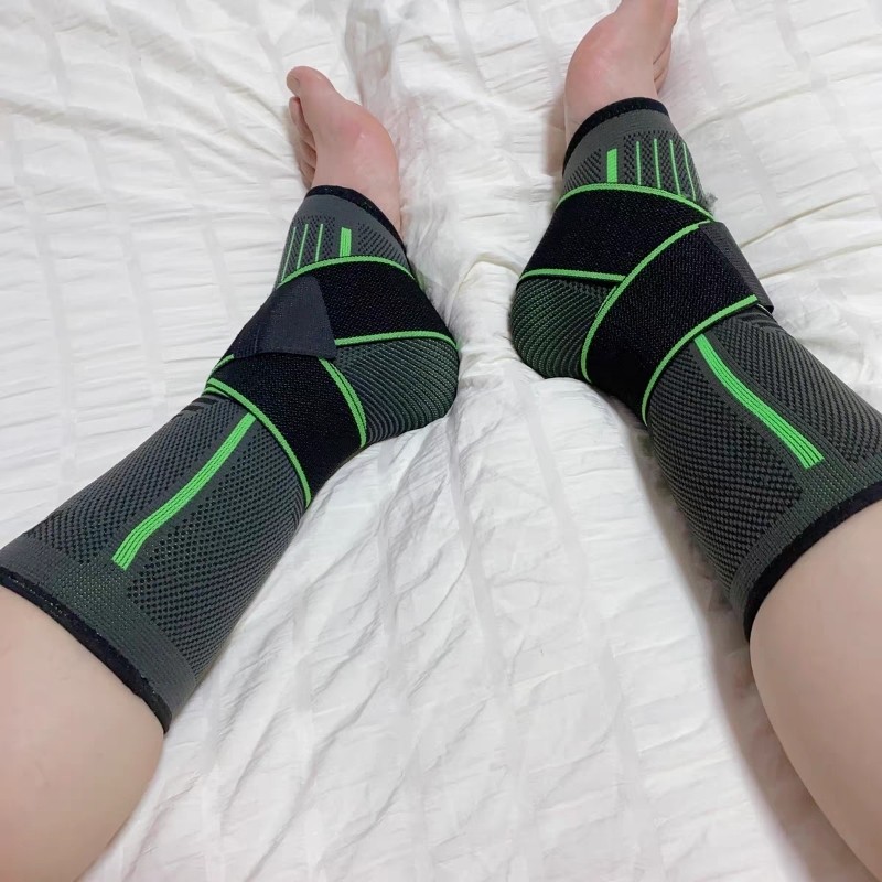 Ankle Brace Supplier - New Outdoor Sports Nylon Ankle Brace Strap Breathable Compression Ankle Support