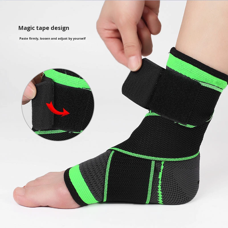 Ankle Brace Supplier - New Outdoor Sports Nylon Ankle Brace Strap Breathable Compression Ankle Support