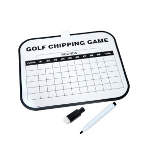 Golf Scoreboard Supplier - Wholesale Golf Game Scorekeeper Scorecard Board Double-Sided Plastic Erasable