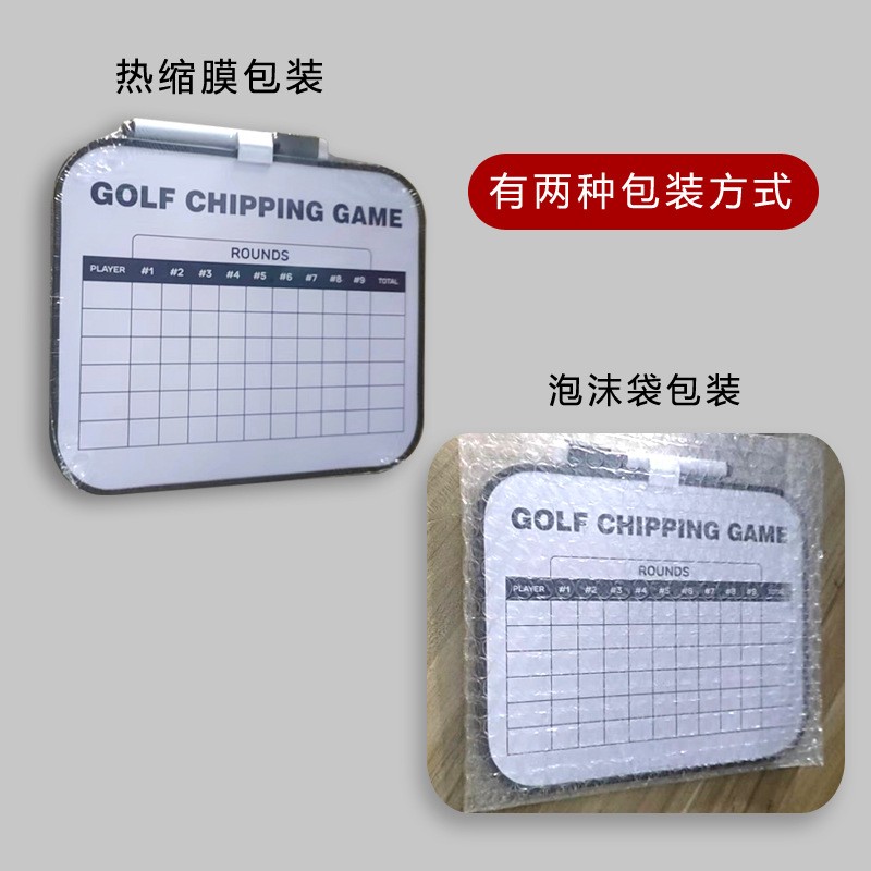 Golf Scoreboard Supplier - Wholesale Golf Game Scorekeeper Scorecard Board Double-Sided Plastic Erasable