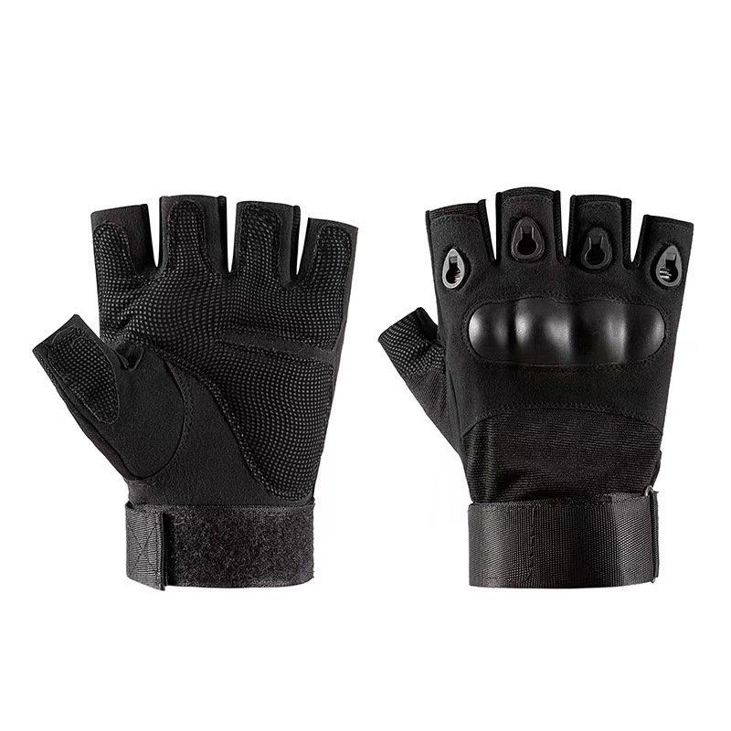 Fitness Gloves Manufacturer - Men's Half-Finger Tactical Gloves for Outdoor Sports Non-Slip Wear-Resistant