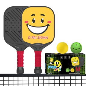 Pickleball Training Supplier - PE Pickleball Racket Honeycomb Paddle Custom Logo Training Tool Outdoor
