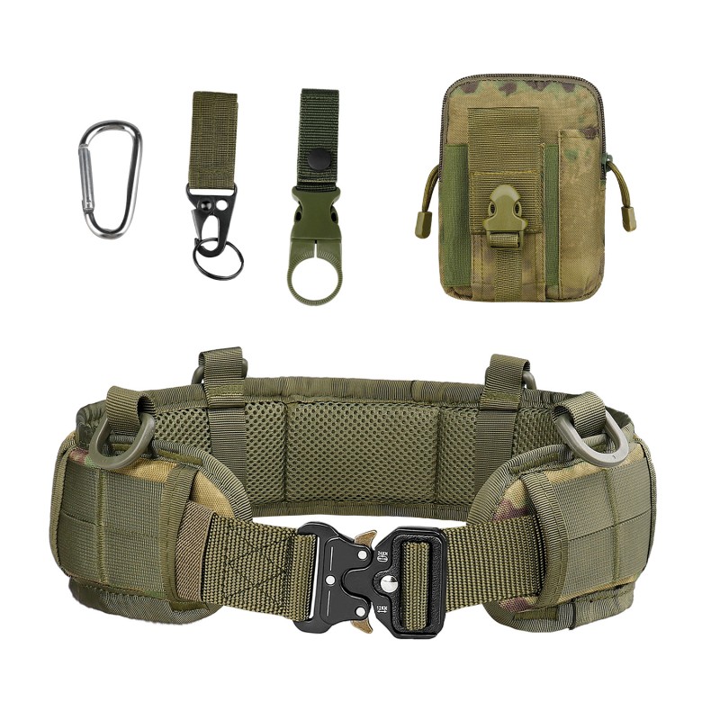 Tactical Belt Factory - Wholesale Training Belt Tactical Hunting Ceinture Tactique Green MOLLE Belt