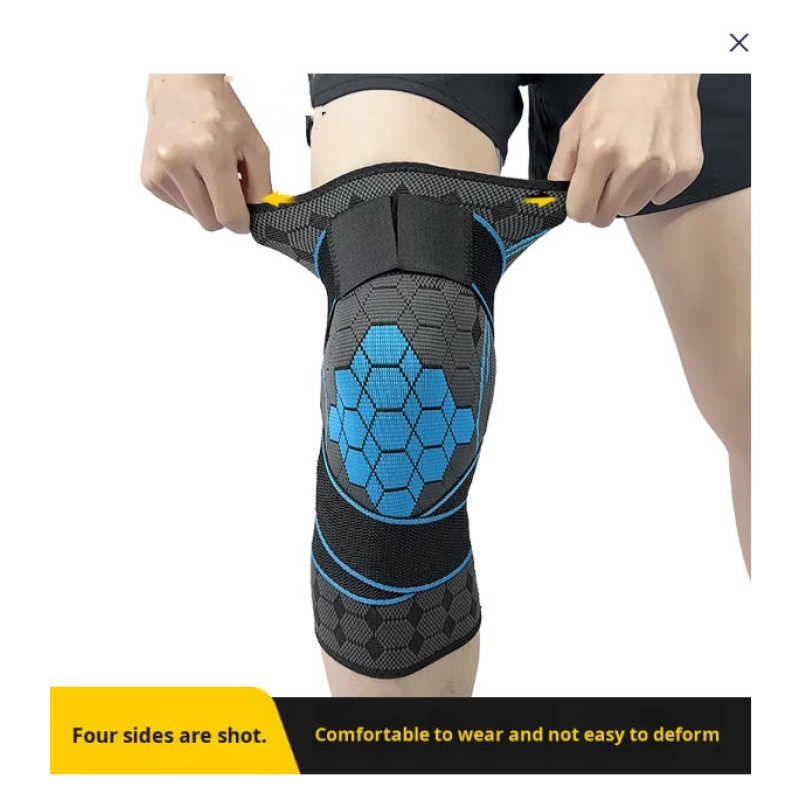 Joint Support Supplier - Strap Knee Pads Sports Running Basketball Knee Sleeves Professional Protection