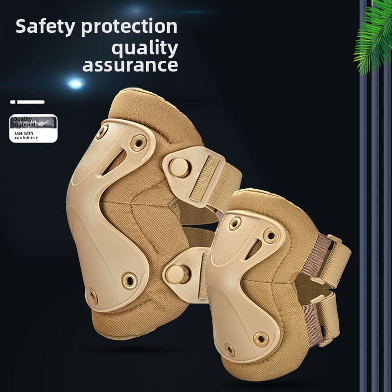 Knee Pad Manufacturer - Tactical Knee Elbow Pads Set Outdoor Men Tactical Protective Gear Cycling