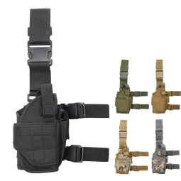 Leg Holster Factory - Tactical Nylon Leg Thigh Underarm Holster Outdoor Camouflage Multifunctional Waist Bag