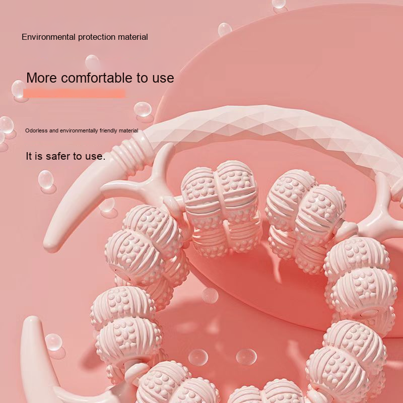 Massager Manufacturer - Upgrade 32-Wheel Ring Massager Fully Wrapped Roller Leg Meridian Dredging