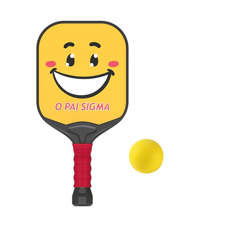Pickleball Training Supplier - PE Pickleball Racket Honeycomb Paddle Custom Logo Training Tool Outdoor