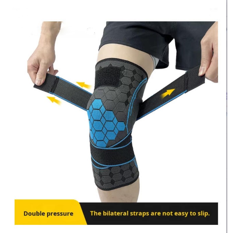 Joint Support Supplier - Strap Knee Pads Sports Running Basketball Knee Sleeves Professional Protection