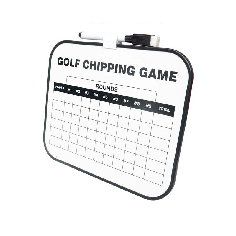 Golf Scoreboard Supplier - Wholesale Golf Game Scorekeeper Scorecard Board Double-Sided Plastic Erasable