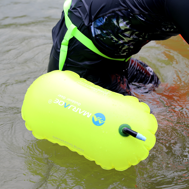 Safety Buoy Manufacturer - Inflatable Swimming Buoy Open Water Safety Towing Buoy Float Bag Outdoor