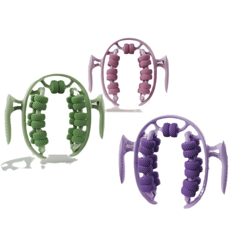 Leg Massager Factory - 26-Wheel Leg Massager Ring-Shaped Leg Roller Calf Muscle Relaxation Beauty