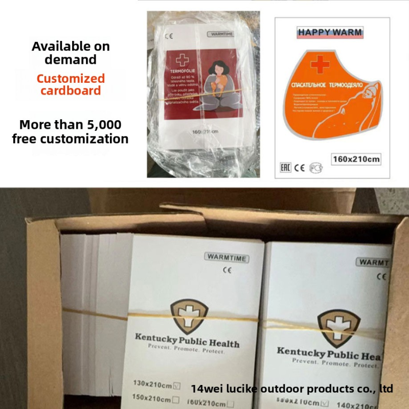 Emergency Blanket Manufacturer - Wholesale Outdoor Survival Double-Sided Insulation Blanket Sun Protection