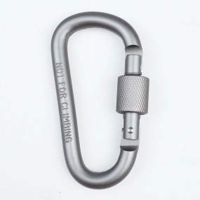 Carabiner Factory - Large D Ring Key Chain Quick Release Aluminum Alloy Carabiner Backpack Lock Hook