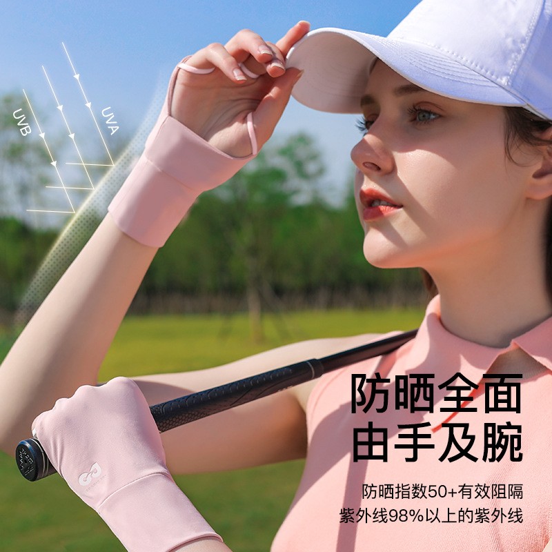 Golf Gloves Factory - 2025 New Product Golf Gloves Summer Sunscreen Silk Golf Gloves Custom Fit