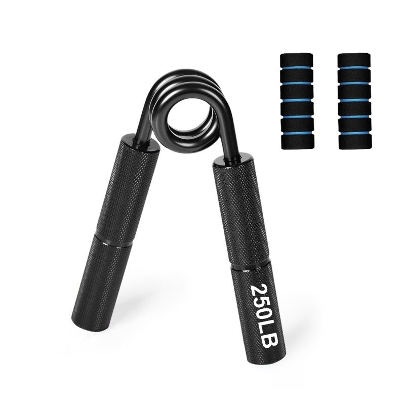 Hand Grip Supplier - Metal Hand Grip 50lb-350lb No Slip Heavy-duty Grip Strengthener Wrist Forearm