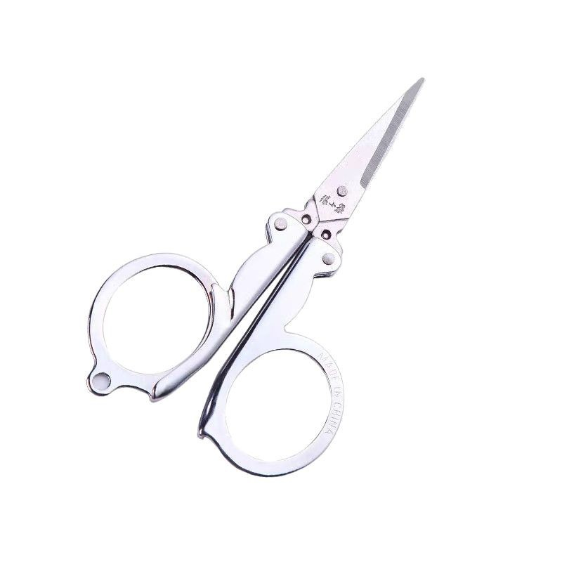 Fishing Scissors Factory - Portable Mini Stainless Steel Scissors Foldable Travel Scissors for Fishing