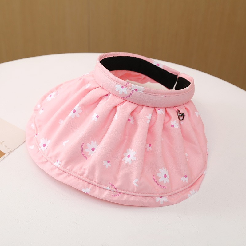 Sun Hat Factory - Children's Shell Empty Top Hat Sun Protection UV Protection Baby Travel Cartoon