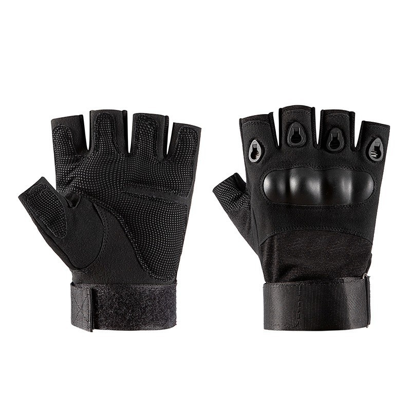 Tactical Gloves Supplier - Men's Half-Finger Tactical Gloves Outdoor Sports Non-Slip Wear-Resistant Fitness