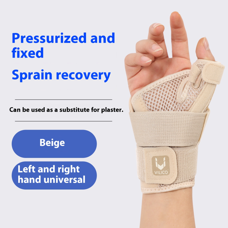 Wrist Guard Manufacturer - Neoprene Sports Wrist Guard Finger Protector Compression Thumb Brace Tendon