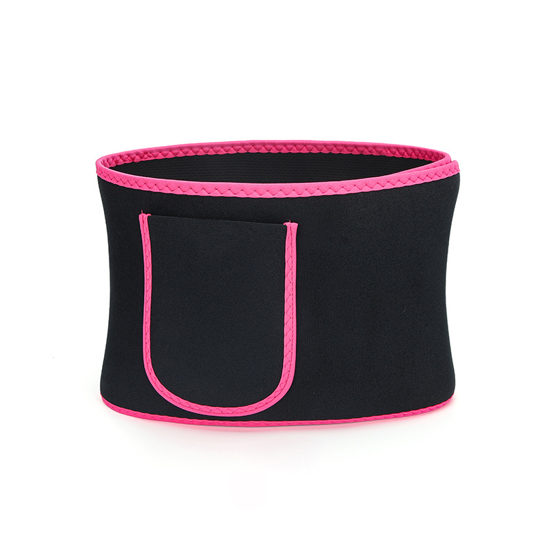 Waist Trimmer Manufacturer - Hot-Selling Silver Ion Sweat Waist Belt for Fitness Yoga Body Shaping Fat-Burning