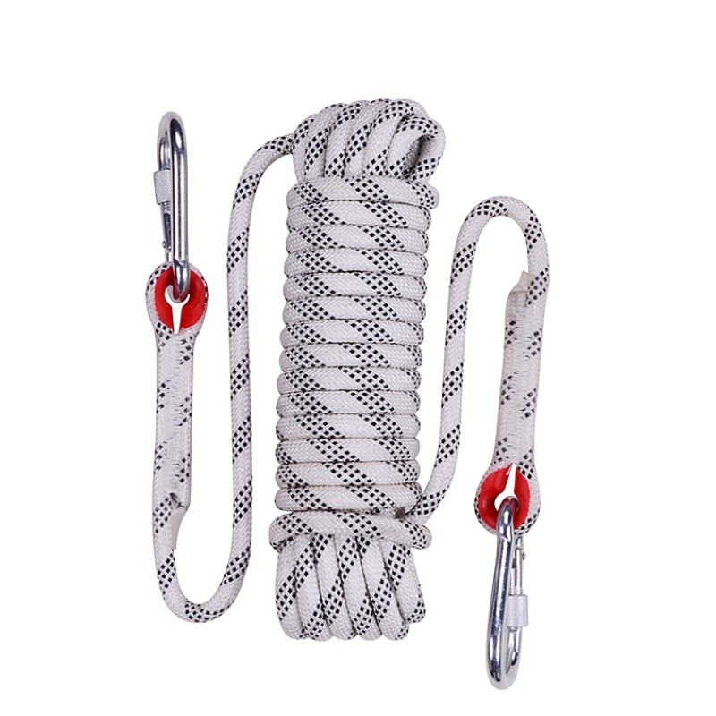 Safety Rope Manufacturer - Cross-Border Outdoor Rock Climbing Equipment Polyester Braided Safety Rope