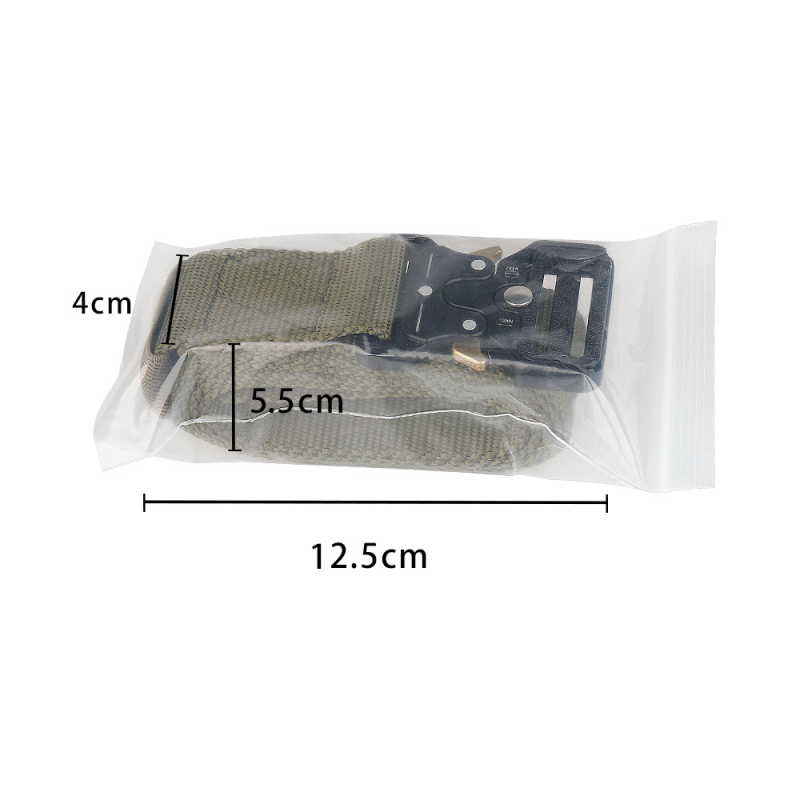 Tactical Belt Manufacturer - Outdoor Heavy Duty Buckle Tactical MOLLE Pouch and Hooks Tactical Belt