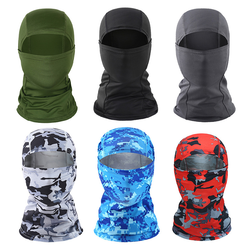 Balaclava Factory - Summer Sports Sunscreen Balaclava Quick-Drying Ice Silk Cycling Mask Tactical