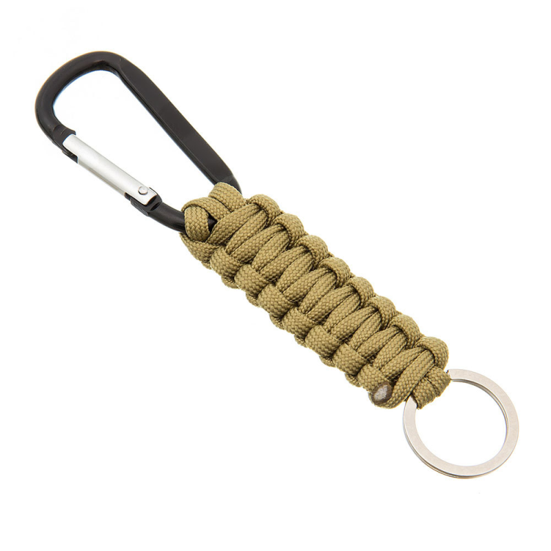 Carabiner Keychain Supplier - Survival Lightweight Polyester Carabiner Keychain Seven-Core Waterproof