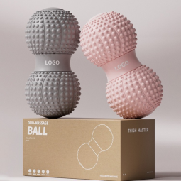 Muscle Roller Factory - Double Peanut Ball for Deep Muscle Relaxation Fascia Ball Foot Massage Hedgehog