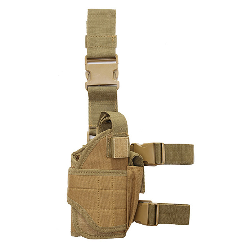 Leg Holster Factory - Tactical Nylon Leg Thigh Underarm Holster Outdoor Camouflage Multifunctional Waist Bag