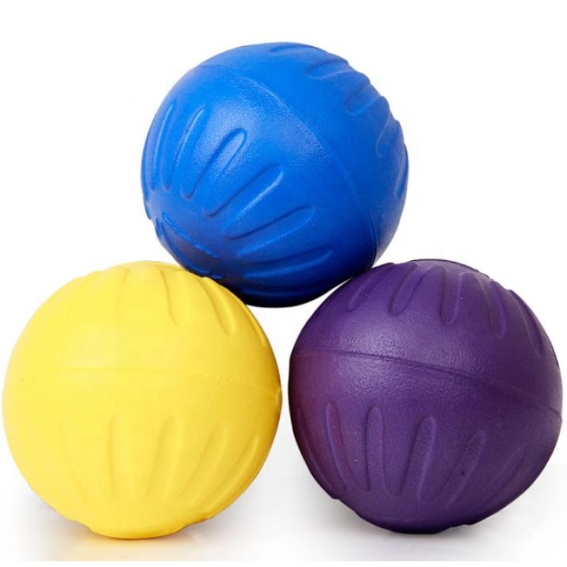 Floating Toy Supplier - Wholesale EVA Dog Ball with Rope Floating Dog Toys Pet Training Solid Elastic