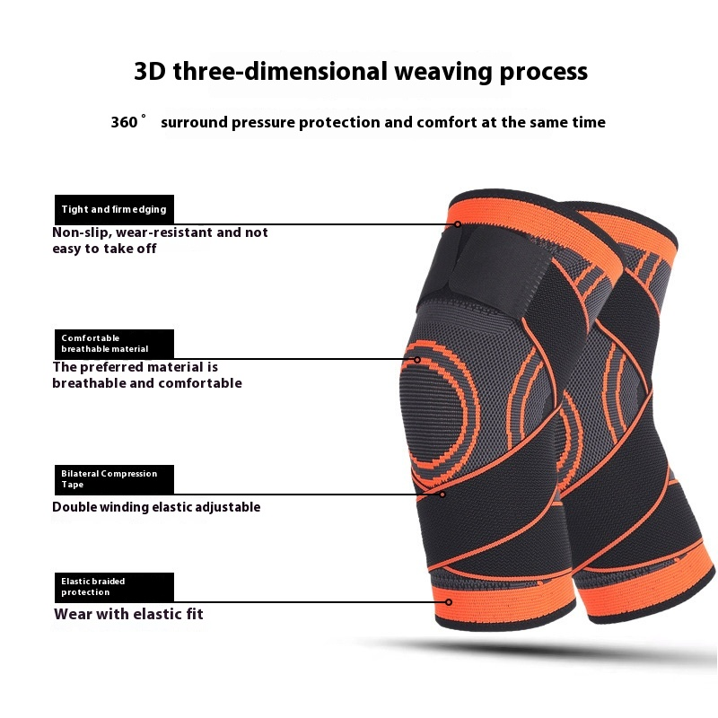 Knee Sleeve Manufacturer - Specialised Supply Knee Pad Sport Elastic Compression Knee Sleeve Badminton
