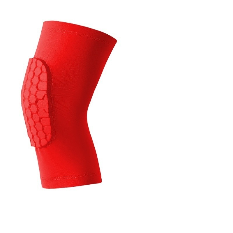 Basketball Pad Supplier - Men's Anti-Honeycomb Basketball Collision Gear Short Knee Pads Outdoor Protective