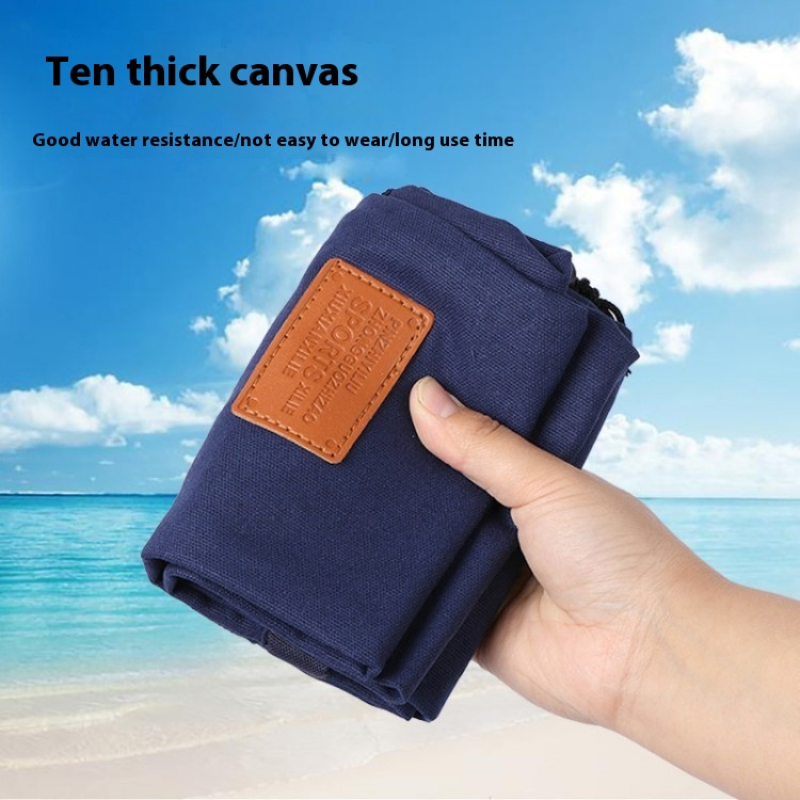 Fishing Rod Bag Supplier - Lightweight Canvas Fishing Rod Bag Thickened Single Shoulder Crossbody Foldable