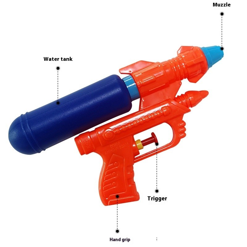 Water Gun Factory - New Summer Children's Water Gun Wholesale Sports Entertainment Plastic Toy Beach