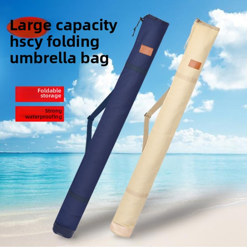 Fishing Rod Bag Supplier - Lightweight Canvas Fishing Rod Bag Thickened Single Shoulder Crossbody Foldable