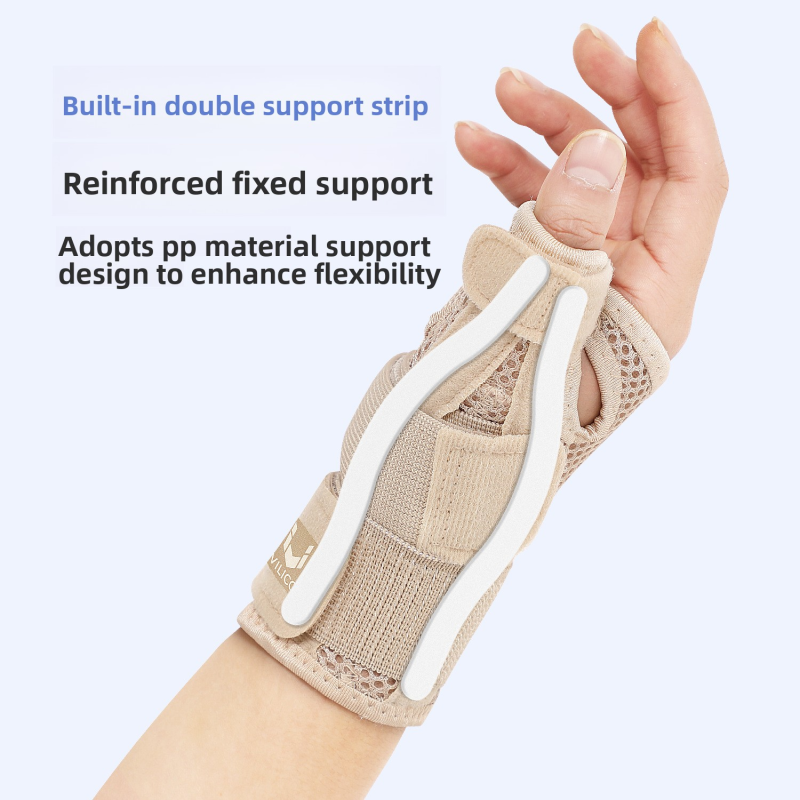 Wrist Guard Manufacturer - Neoprene Sports Wrist Guard Finger Protector Compression Thumb Brace Tendon