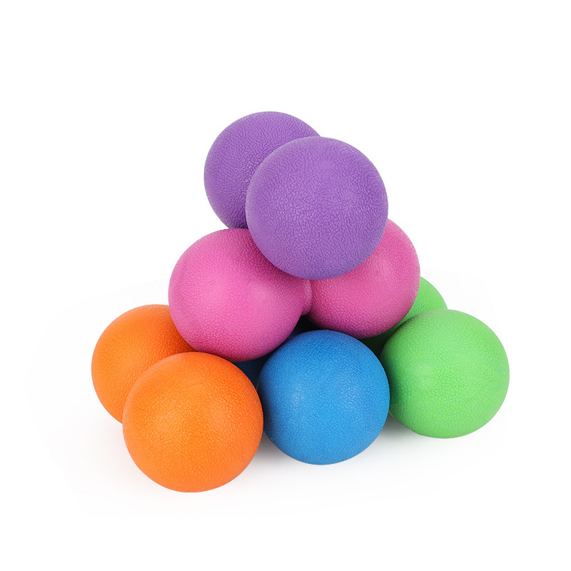 Muscle Ball Supplier - TPR Fitness Peanut Ball Relaxing Muscle Massage Ball for Yoga Fascia Wholesale
