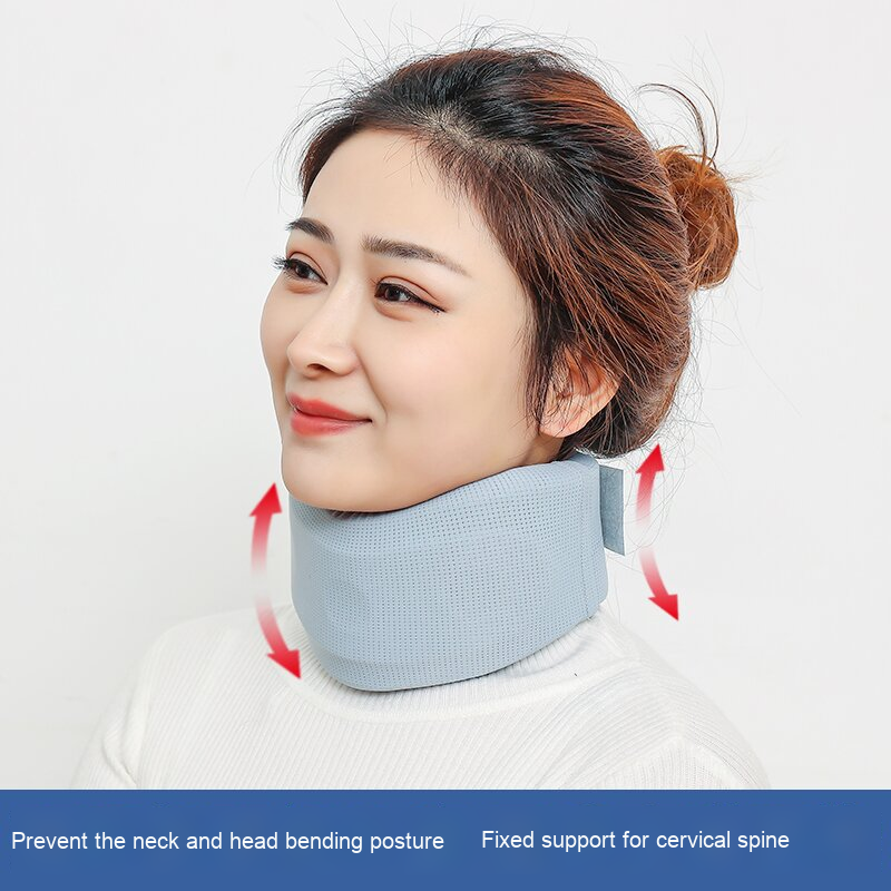 Neck Support Supplier - All Seasons Thin Neck Support Collar Soft Sponge Anti-Head Cervical Corrector